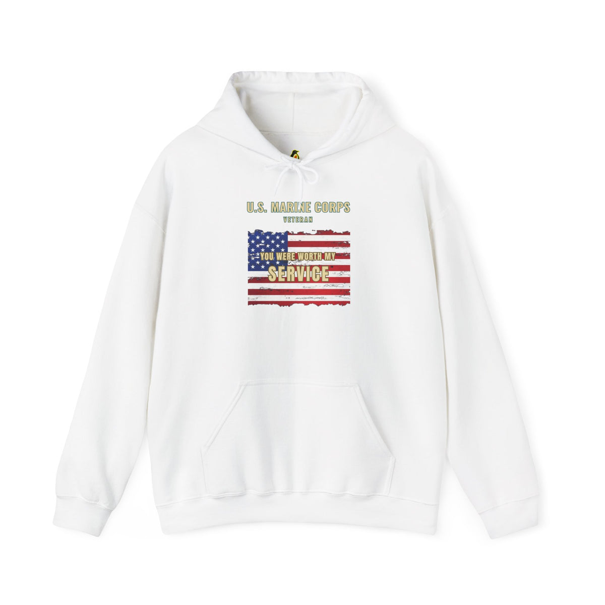 Worth — U.S. Marine Corps Veteran Hoodie
