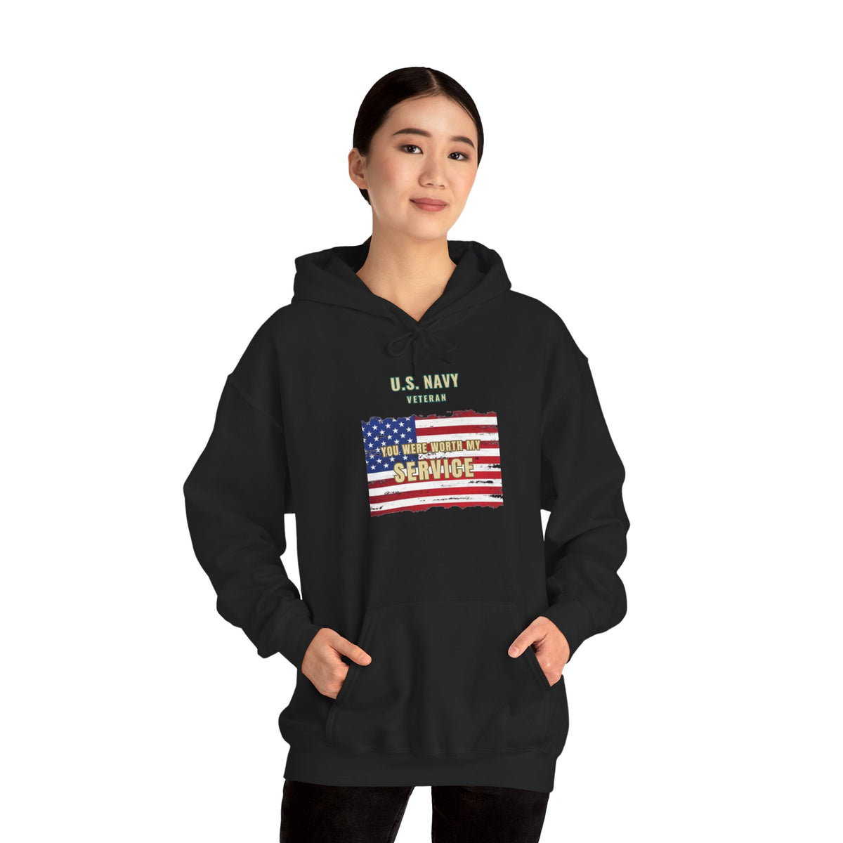 Worth — U.S. Navy Veteran Hoodie