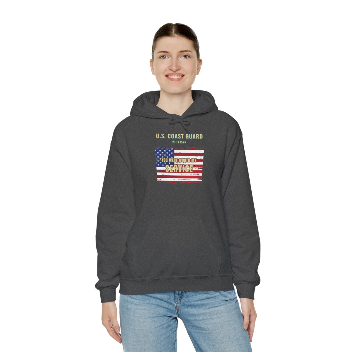 Worth — U.S. Coast Guard Veteran Hoodie