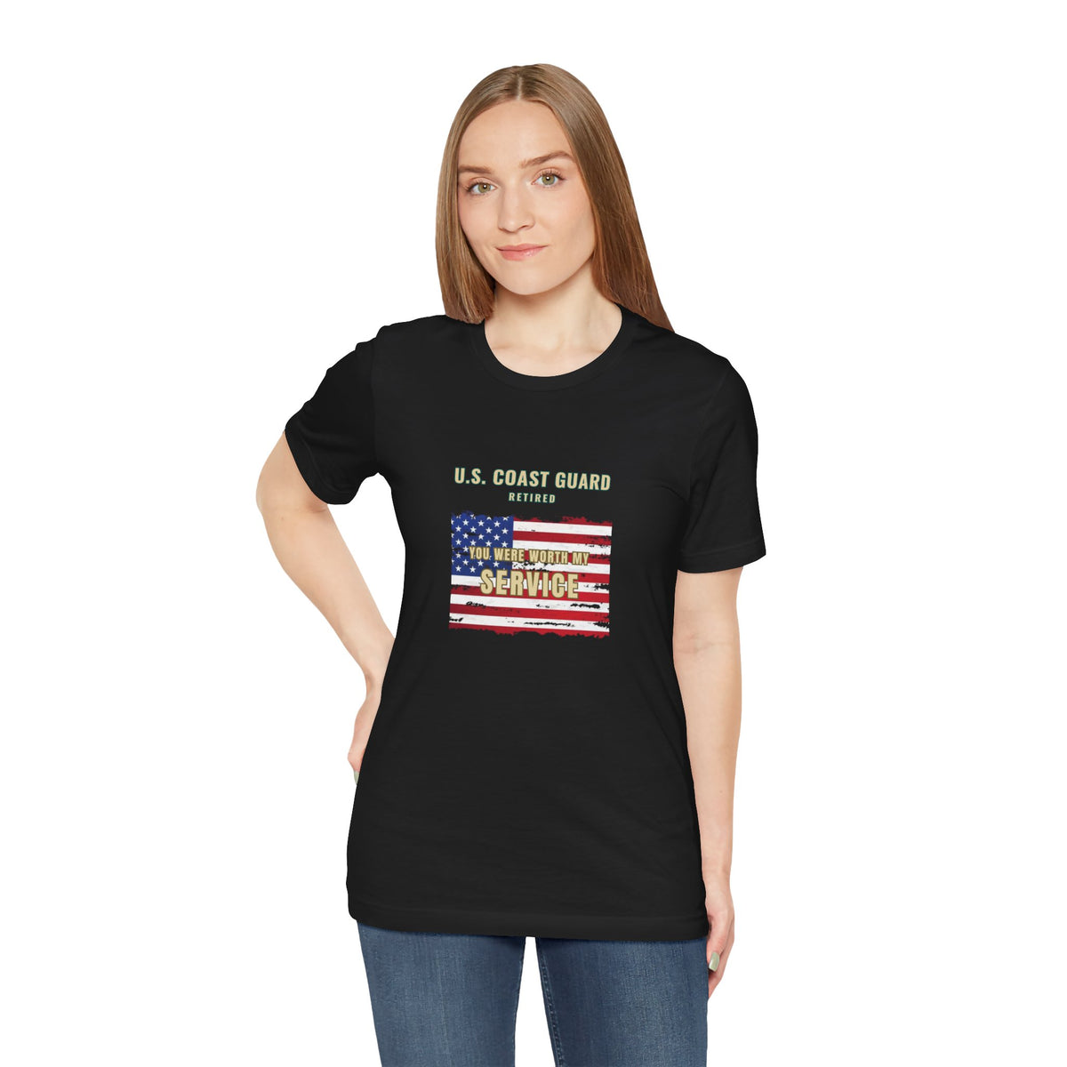Worth — U.S. Coast Guard Retired T-Shirt
