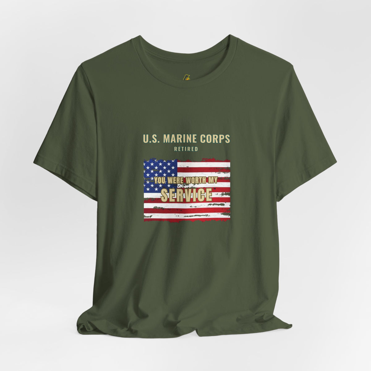 Worth — U.S. Marine Corps Retired T-Shirt